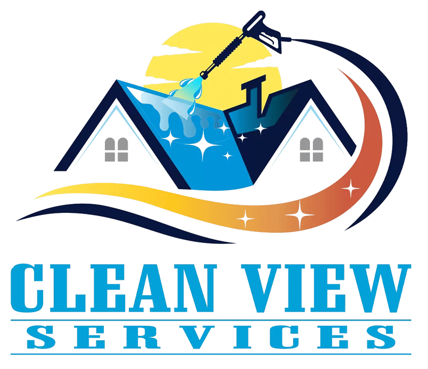 Pressure Washing in Richmond MI Clean View Service logo